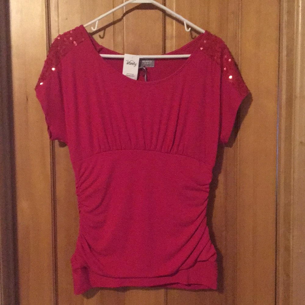 Vanity sparkle t-shirt